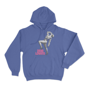 Demi Dynamic Unisex Hoodie Blue