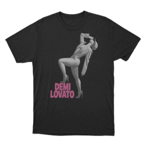 Demi Dynamic Unisex T Shirt Black
