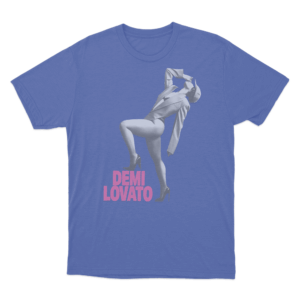 Demi Dynamic Unisex T Shirt Blue