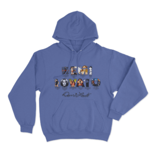 Demi Lovato Album Art Unisex Hoodie Blue
