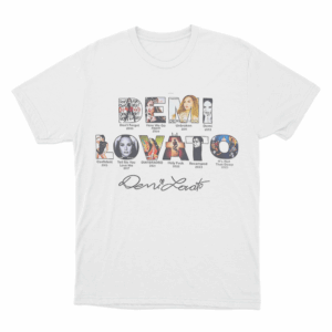 Demi Lovato Album Art Unisex T Shirt White