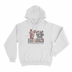 Its Not That Deep Tour Unisex Hoodie White