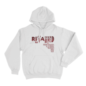 Revamped Demi Lovato Unisex Hoodie White