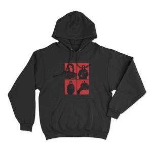 Revamped Unisex Hoodie Black